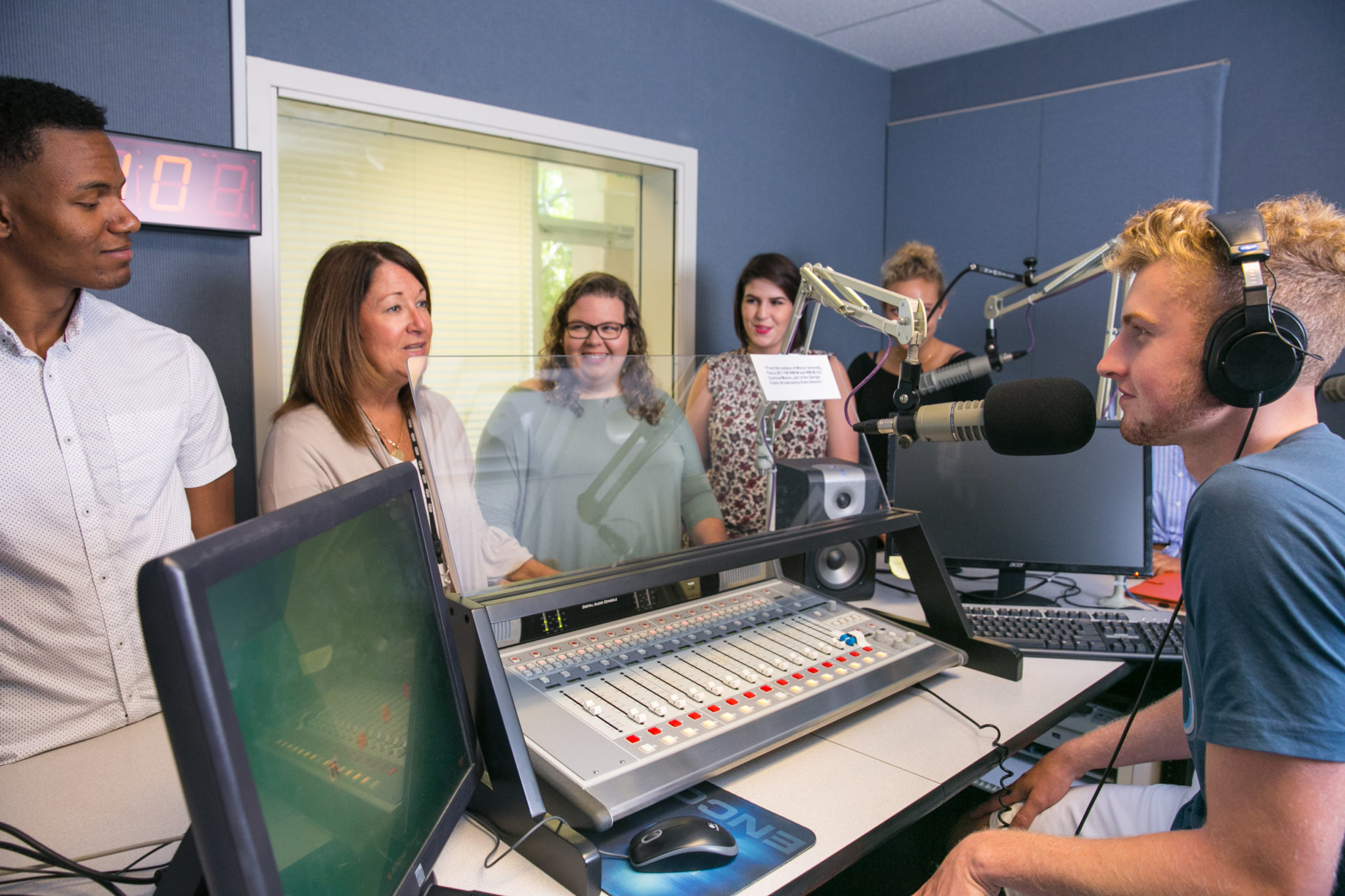 Students at Georgia Public Broadcasting