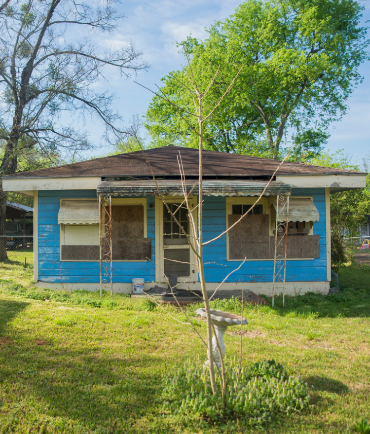 A Habitat for Humanity house