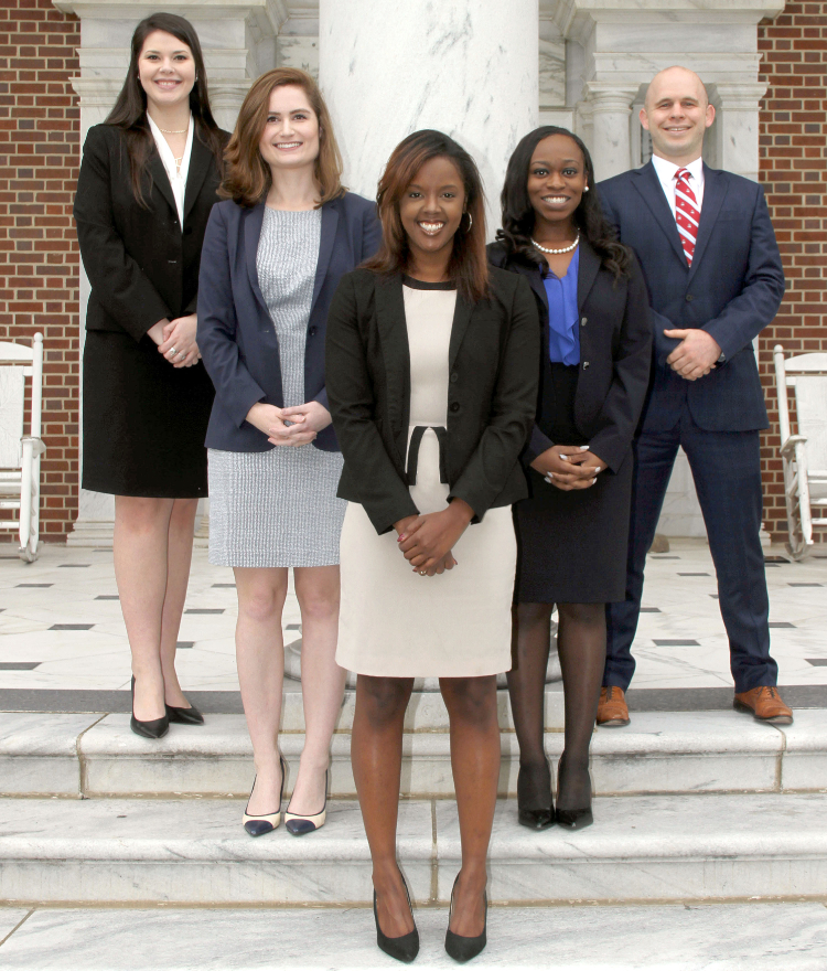 The 2018 Mock trial team