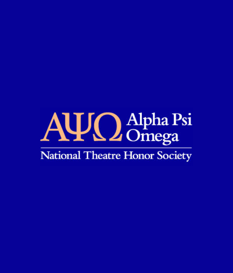 alpha psi omega letters on blue background